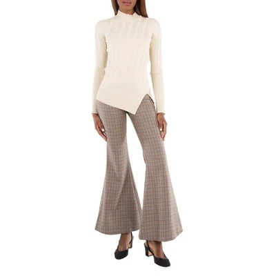 Stella McCartney Mona Flared High-Waist Trousers, Brand Size 36 (US Size 2) - Image 1 of 4