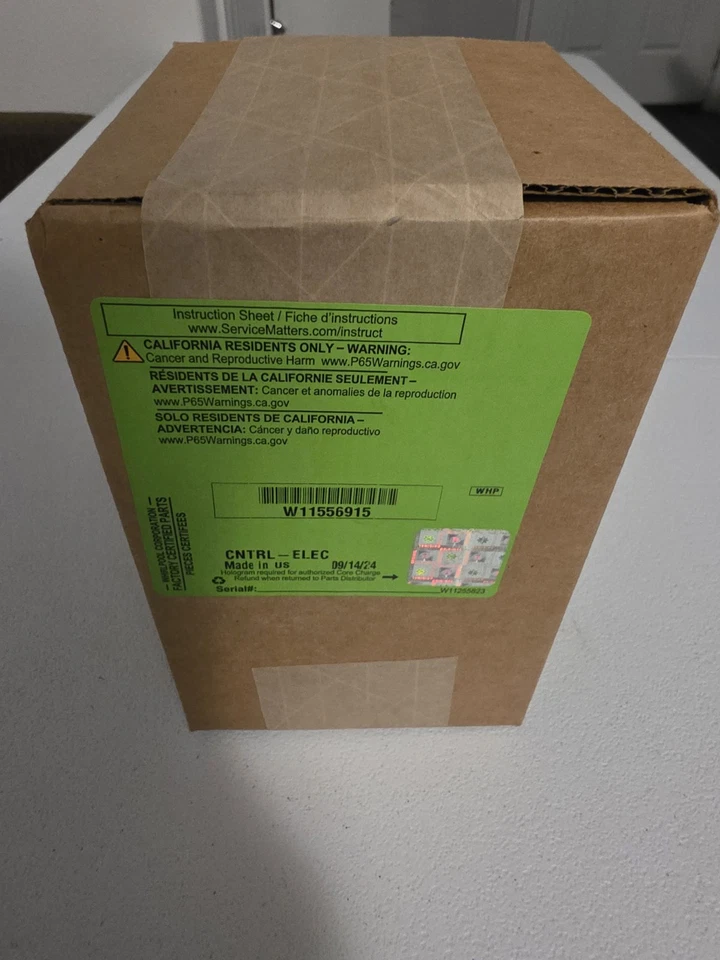 Genuine OEM Whirlpool Fridge Control Board W11556915 - Image 1 of 1