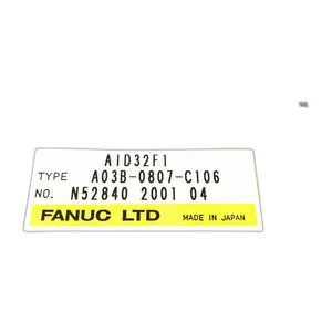 Fanuc A03B-0807-C106 Eingangsmodul Neu auf Lager bei PLC2DAY - Bild 1 von 5