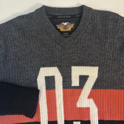 Harley Davidson men's wool sweater Large anniversary  - Image 1 of 4