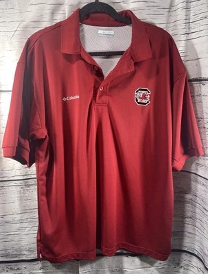 Columbia PFG Tamiami Omni Shade South Carolina Gamecocks Shirt Mens Sz L fishing - Image 1 of 4