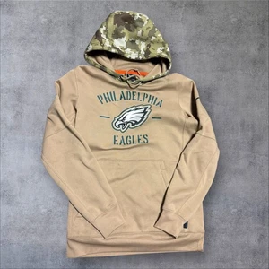 Nike Philadelphia Eagles Herren NFL Military Salute to Service Hoodie hellbraun Small S - Bild 1 von 6