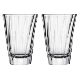 Juego de 2 tazas de café de vidrio, tazas de arte latte transparentes de paredes gruesas de 5 mm, vaso de café... - Imagen 1 de 6