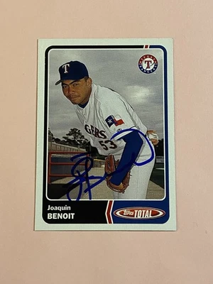 Joaquin Benoit 2003 Topps Total IP Auto Autograph  - Image 1 of 3