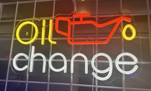Oil Change Neon Sign for Wall Decor Decorations  Led Sign - Picture 1 of 2