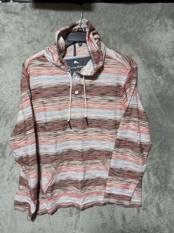 Tommy Bahama Beach Sudadera con Capucha Horizon Haze Baja Sudadera Pullover Para Hombres XL Foto 1 de 4