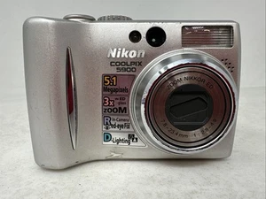 Nikon Digital Camera Coolpix 5900 5.1MP Silver Y2K & Battery - Picture 1 of 11