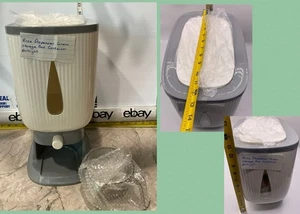 Rice Dispenser, Large Cereal Dry Food Storage Containers w Measuring CUP NEW ATL - Picture 1 of 12