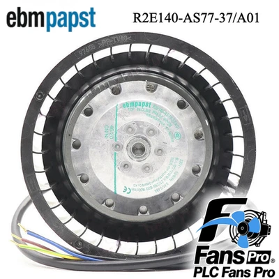 1PCS New Ebmpapst R2E140-AS77-37/A01 230VAC 110W Cooling Fan Fast Shipping - Image 1 of 3