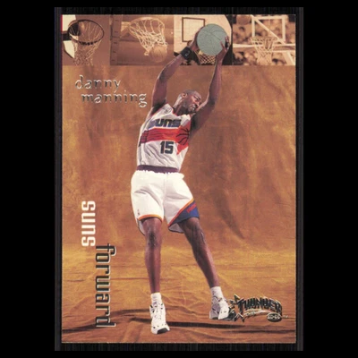 Tarjeta de baloncesto Danny Manning #26 1998 SkyBox Thunder Phoenix Suns NBA casi nueva Foto 1 de 3