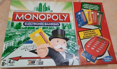 Monopoly Electronic Banking Board Game. USED but amazing condition. Please read - Image 1 of 4