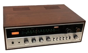Vintage Sansui 1000X, 28W AM/FM Stereo Receiver, 1970, Fully Serviced. - Bild 1 von 19