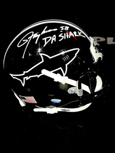 Lawrence Taylor Signed Mini Helmet Any Given Sunday "DA 'Shark'" PSA Certified - Picture 1 of 2