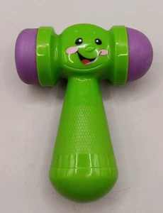 Fisher Price Laugh & Learn Werkzeugbank grün und lila Ersatzhammer - Bild 1 von 4