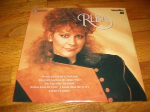 REBA Laserdisc LD BRAND NEW SEALED COUNTRY MUSIC REBA McENTIRE VERY RARE 6 HITS - Picture 1 of 2