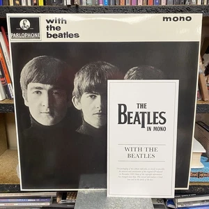 The BEATLES - WITH THE BEATLES (2014) MONO EDITION + BOOKLET. MINT CONDITION LP - Picture 1 of 5