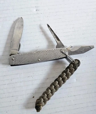 Vintage Factory Manufactured Folding Pocket Knife / Can Opener Steel Collectible - Image 1 of 4