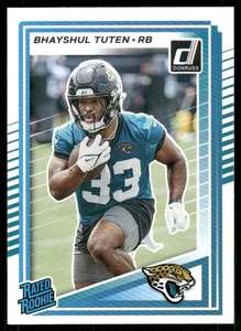 2025 Donruss #333 Bhayshul Tuten - Picture 1 of 2