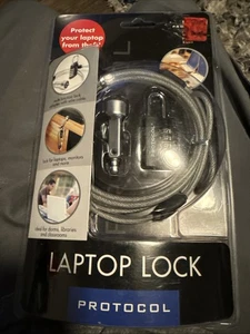 New Protocol Secure Laptop Cable Selectable Combination Lock Anti-Theft - Picture 1 of 2