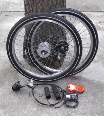 20 Zoll Laufradsatz Nabendynamo Nexus 3-Gang Vorderrad Hinterrad Komplettpaket - Bild 1 von 4