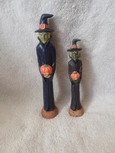 Lot 2 Vintage FYM Slender Witch Figures - Picture 1 of 12