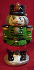 7" NUTCRACKER Soldier INCENSE Burner*Votive Holder*3pc*Nut Cracker*FAST SHIP* - Picture 1 of 6