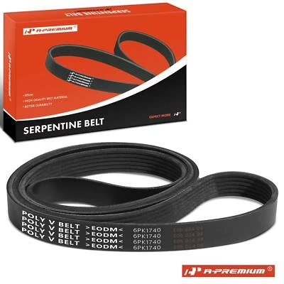 68.57 in Serpentine Belt for Ford F-250 Jeep Gladiator Buick Skylark Chevrolet - Image 1 of 4