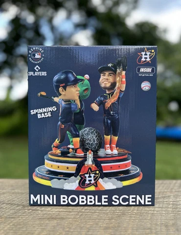 Houston Astros 2022 City Connect Space City Mini Bobble Scene NEW ORIG FOCO BOX Cover