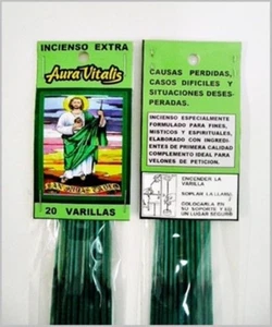 St. Jude Thaddeus Esoteric Incense, St. Jude Esoteric Incense 20 Rods/Sticks - Picture 1 of 1