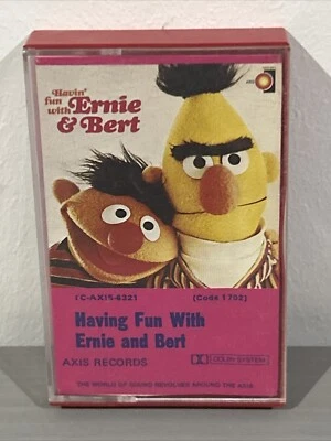 Sesame Street- Having’ Fun With Ernie And Bert Cassette Tape - Image 1 of 4