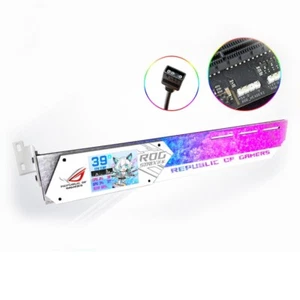 ROG STRIX 5V 3-Pin GPU Bracket with 2.2" Screen for 30/40 Series Graphics Card - Afbeelding 1 van 1