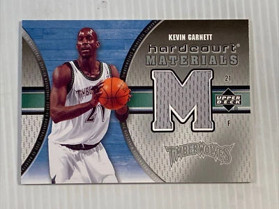 2005-06 Upper Deck Hardcourt Materials #KG Kevin Garnett - Image 1 of 2