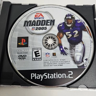 MADDEN 2005 - PS2 - GAME ONLY  - Image 1 of 4