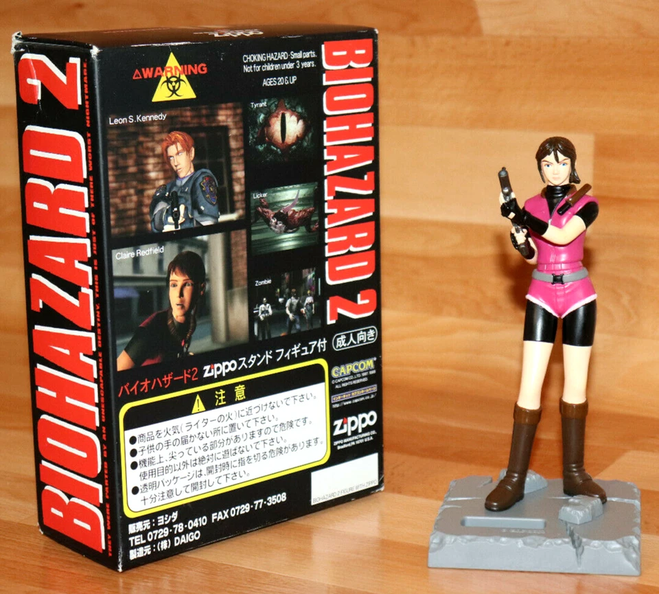 Resident Evil 2 Biohazard Claire Redfield Statue Rare Action Figure Capcom - Image 1 of 4