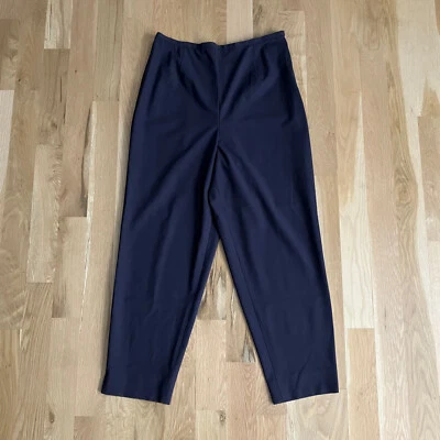 Pantalones Valerie Stevens para mujer talla 16 marrón vintage mezcla de lana Foto 1 de 4