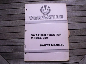 Vielseitiger Landmaschinen 330 Schwader Traktor Teilehandbuch Katalog Manitoba Ca - Bild 1 von 2