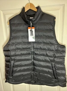 Gilet imbottito termico 32 gradi nero cerniera davanti senza maniche donna XXL NUOVO! - Foto 1 di 4