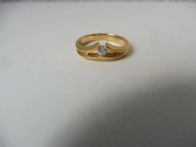 Hermoso Anillo, Chapado en Oro, Pierre Lang Talla 54 (6) Foto 1 de 4