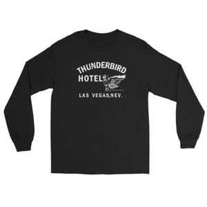 Thunderbird Boxing Men’s Long Sleeve T-Shirt retro liston champ heavyweight cool - Picture 1 of 15