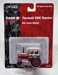 Case IH Farmall 856 Tractor With Duals & Hiniker Cab By Ertl 1/64 Scale - Picture 1 of 9