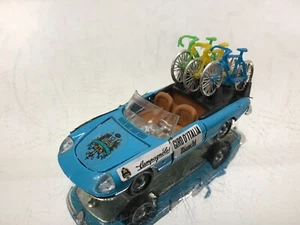 MEBETOYS A65 ALFA ROMEO SPIDER DUETTO GIRO D'ITALIA -BLUE 1:43 rare- GOOD - 468 - Foto 1 di 7