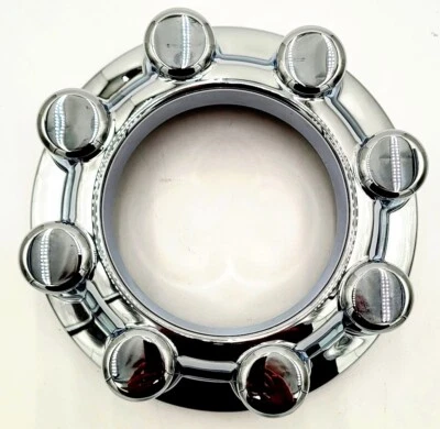 OEM 2017-2024 Ford F250 Super Duty Front Chrome 8 Lug Center Cap - HC3C-1A096-LD - Image 1 of 4