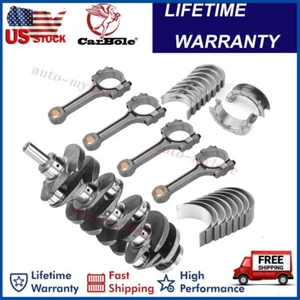 Engine Crankshaft +Conrods+Bearings Kit For Chevrolet GMC Buick ECOTEC 2.4L DOHC - Picture 1 of 15