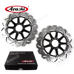 Disques de frein avant pour Aprilia SL SHIVER ABS 900 2017 - 2020 RSV1000R 2000 - Picture 1 of 7