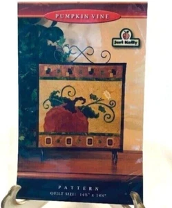 #2036 Jeri Kelly Pumpkin Vine Wandbehang Quilt Muster - Bild 1 von 2