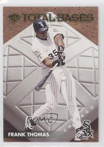 1996 Leaf Total Bases /5000 Frank Thomas #1 HOF