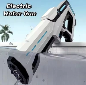 Hochdruck Wasserpistole elektrische Wasser Pistole Kinder Erwachsene Sommer Toy - Bild 1 von 7