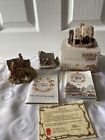 Lilliput Lane cottages X 3 , Watermill Boxed, Sawrey Gill & Victoria Cottage