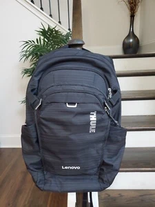 Thule Sweden Backpack with Zippered Pockets & Adjustable Straps charcoal - Photo 1/8