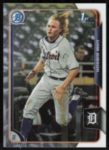 2015 Bowman Draft Chrome REFRACTOR #20 Cam Gibson   - FREE SHIPPING